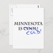 ミネソタは最高！そして、めっちゃくっさい！ ポストカード (正面/裏面)