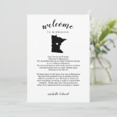 ミネソタへようこそ |の結婚レター&旅程 (スタンド正面)