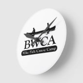 ミネソタをテーマにした壁時計 ラウンド壁時計 (傾斜)