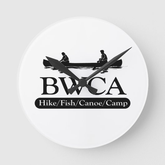 ミネソタをテーマにした壁時計 ラウンド壁時計 (正面)