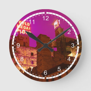 ミネソタをテーマにした壁時計 ラウンド壁時計
