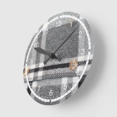 ミネソタをテーマにした壁時計 ラウンド壁時計 (傾斜)