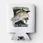 ミネソタアイキャンディおもしろいワレー魚釣り 缶クーラー (裏面)