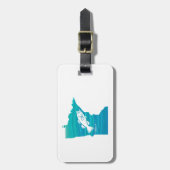 ミネソタウェーブ魚釣り ラゲッジタグ (正面縦)