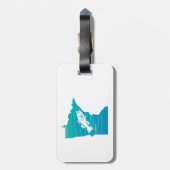 ミネソタウェーブ魚釣り ラゲッジタグ (裏面縦)