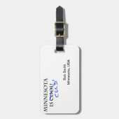 ミネソタカッコいいは ラゲッジタグ (正面縦)