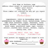 ミネソタコテージフードローラーベルホームベーカリー スクエアシール (正面)