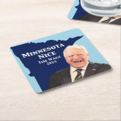 ミネソタニースティムワルツ スクエアペーパーコースター (アングル)