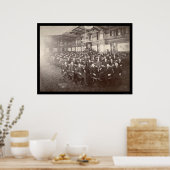 ミネソタハウスレップフォト1901 ポスター (キッチン)