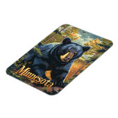 ミネソタブラックベア マグネット (左側)