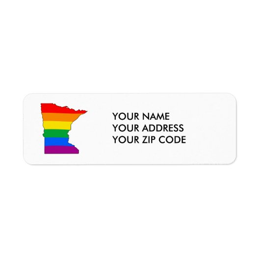 ミネソタプライド- ラベル (正面)