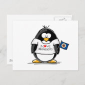ミネソタペンギン ポストカード (正面/裏面)