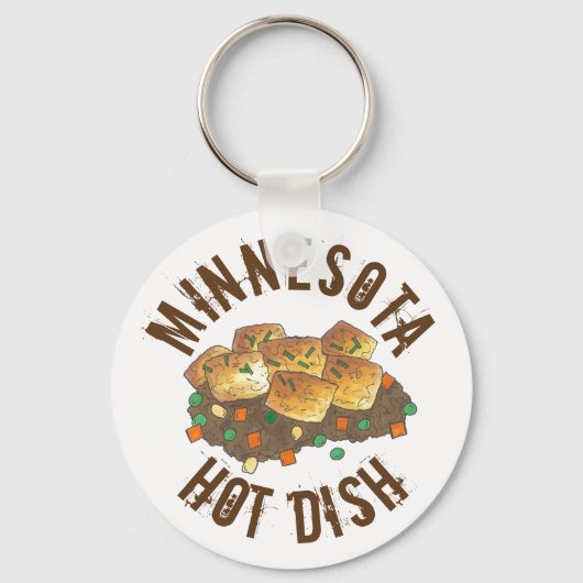 ミネソタホットディッシュタートカセロール キーホルダー (正面)