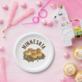 ミネソタホットディッシュタートカセロール ペーパープレート (パーティー)