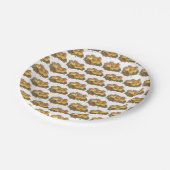 ミネソタホットディッシュタートカセロール ペーパープレート (アングル)