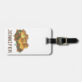 ミネソタホットディッシュタートカセロール ラゲッジタグ (正面横)