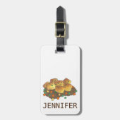 ミネソタホットディッシュタートカセロール ラゲッジタグ (正面縦)