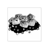 ミネソタホットディッシュタートカセロール ラバースタンプ (インプリント)