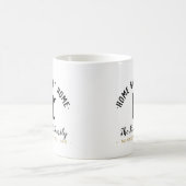 ミネソタホームスイートホームファミリーモノグラムマグ コーヒーマグカップ (中央)