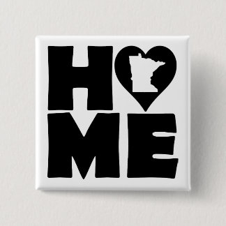 ミネソタホームハート州ボタンバッジピン 缶バッジ