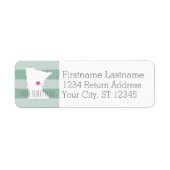 ミネソタホーム州ラヴカスタムィズハート ラベル (正面)