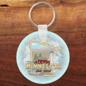 ミネソタライトハウスキーチェーン キーホルダー (正面)
