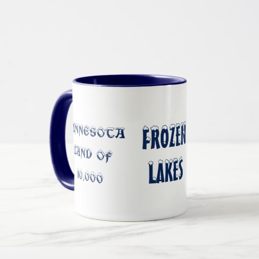 ミネソタランド10,000湖マグ マグカップ (正面左)