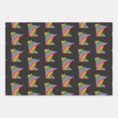 ミネソタレインボーラッピング紙 ラッピングペーパーシート (正面3)