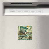 ミネソタ動揺してグランジ州 マグネット (インサイチュ (食洗機))