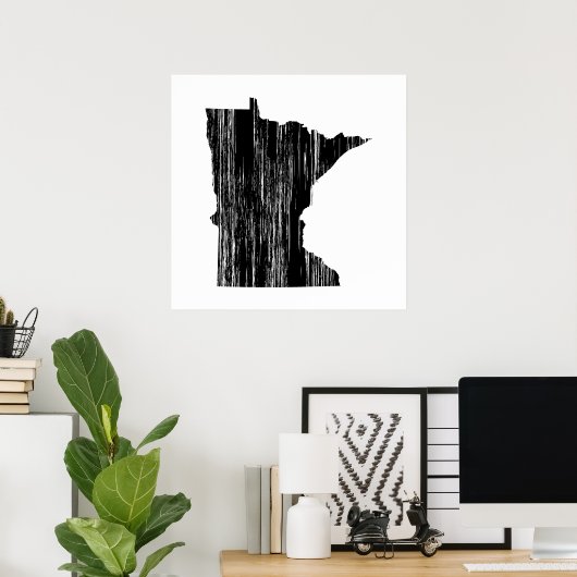 ミネソタ動揺して州概要 ポスター (ホームオフィス)