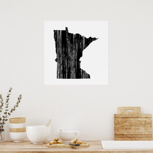 ミネソタ動揺して州概要 ポスター (キッチン)