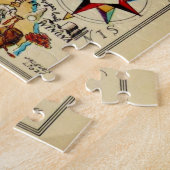 ミネソタ図解入りの、写真付きのマップジグソーパズル ジグソーパズル (側面)