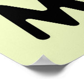 ミネソタ国立公園インフォグラフィックの地図 ポスター (角)