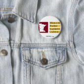 ミネソタ学生の立法連合ボタン 缶バッジ (インサイチュ)