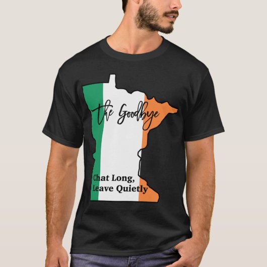 ミネソタ州のアイリッシュグッド Tシャツ (正面)
