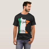 ミネソタ州のアイリッシュグッド Tシャツ (正面フル)