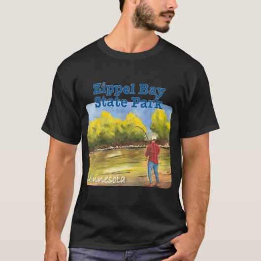 ミネソタ州のジッペルベイ州立公園 Tシャツ (正面)