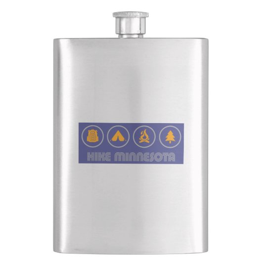 ミネソタ州のハイク フラスク (正面)