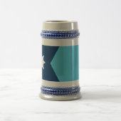 ミネソタ州の旗のマグカップ ビールジョッキ (中央)