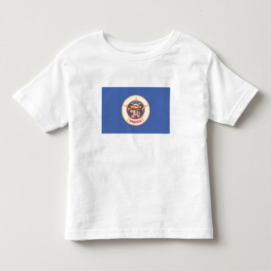 ミネソタ州の旗 トドラーTシャツ (正面)