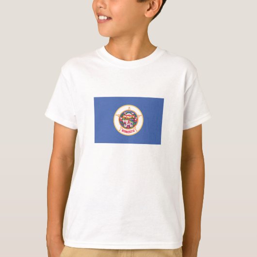 ミネソタ州の旗 Tシャツ (正面)