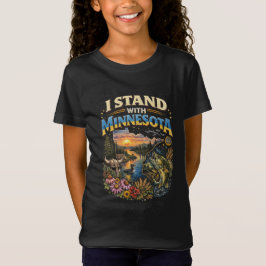 ミネソタ州を応援します Tシャツ
