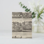 ミネソタ州アムエルストとフィルモアのレジデンス ポストカード (スタンド正面)