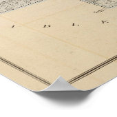 ミネソタ州カーバー郡の地図 ポスター (角)