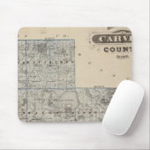 ミネソタ州カーバー郡の地図 マウスパッド (マウス)