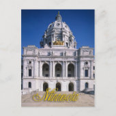 ミネソタ州キャピトルインセントポール ポストカード (正面)