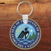 ミネソタ州シール2024 キーホルダー (裏面)