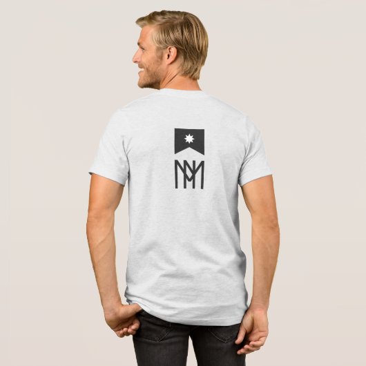 ミネソタ州シール トライブレンドＴシャツ (フル背面)