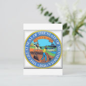 ミネソタ州シール ポストカード (スタンド正面)