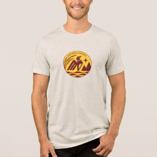 ミネソタ州シールinゲーズカラー トライブレンドTシャツ